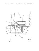 Device for fastening cargo in a transportation means diagram and image