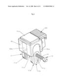 LIMIT STOP AND SUPPORT DEVICE FOR FITTING VARIABLE-WIDTH PLASTERBOARDS USING LIFTING AND HANDLING APPLIANCES FOR SAID BOARDS diagram and image