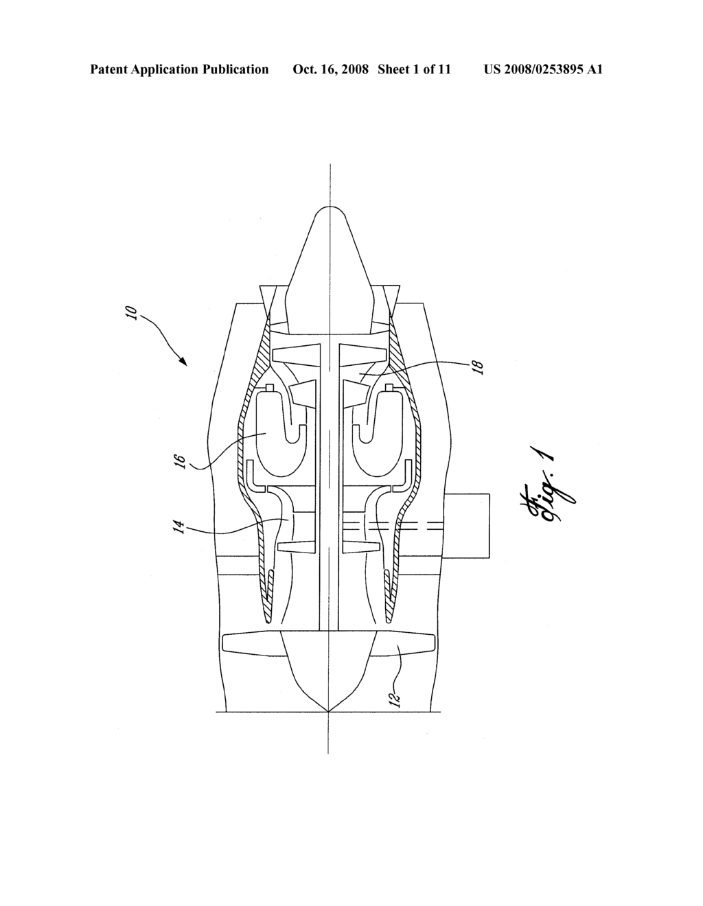 BLADE RETENTION SYSTEM FOR USE IN A GAS TURBINE ENGINE - diagram, schematic, and image 02