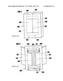 CORNER PROTECTOR FOR PREVENTING TEARING OF STERILIZATION WRAP WRAPPED AROUND A STERILIZATION TRAY diagram and image