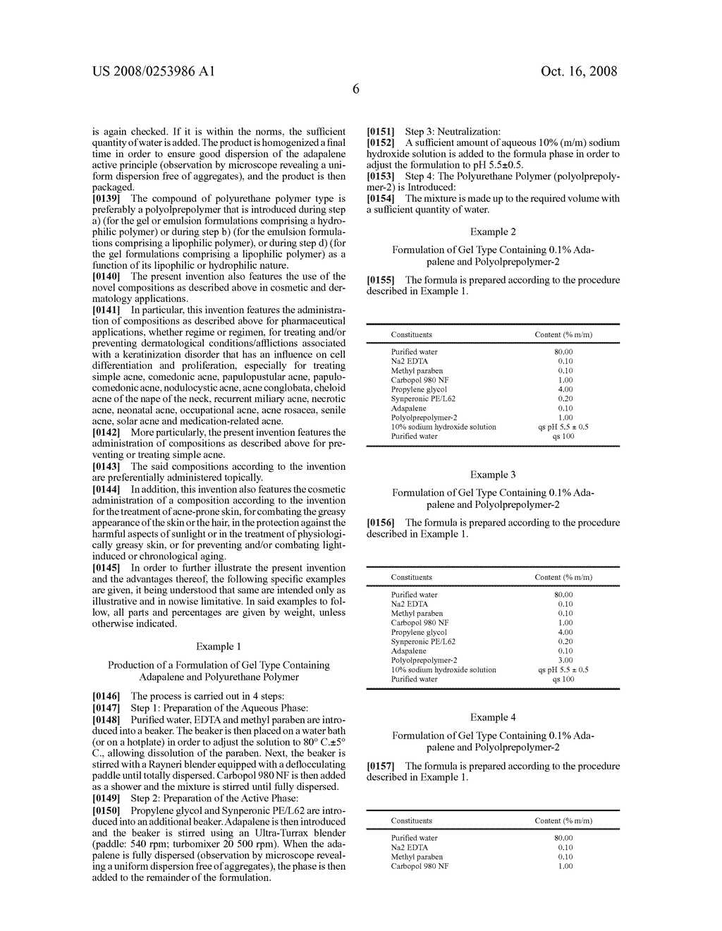 Cosmetic/dermatological compositions comprising naphthoic acid compounds and polyurethane polymers - diagram, schematic, and image 15