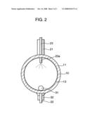 Method for Processing Liquid-Holdable Material Substance and Processor for Processing Liquid-Holdable Material Substance diagram and image