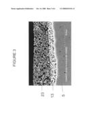 Composite anode showing low performance loss with time diagram and image