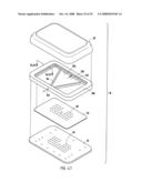 BATTERY AND FLUID REGULATING SYSTEM HAVING CHASSIS WITH MOLDED ELECTRONICS diagram and image