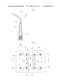 Method for Manufacturing Dental Scaler Tip Using Powder Injection Molding Process, Mold Used Therein and Scaler Tip Manufactured by the Same diagram and image