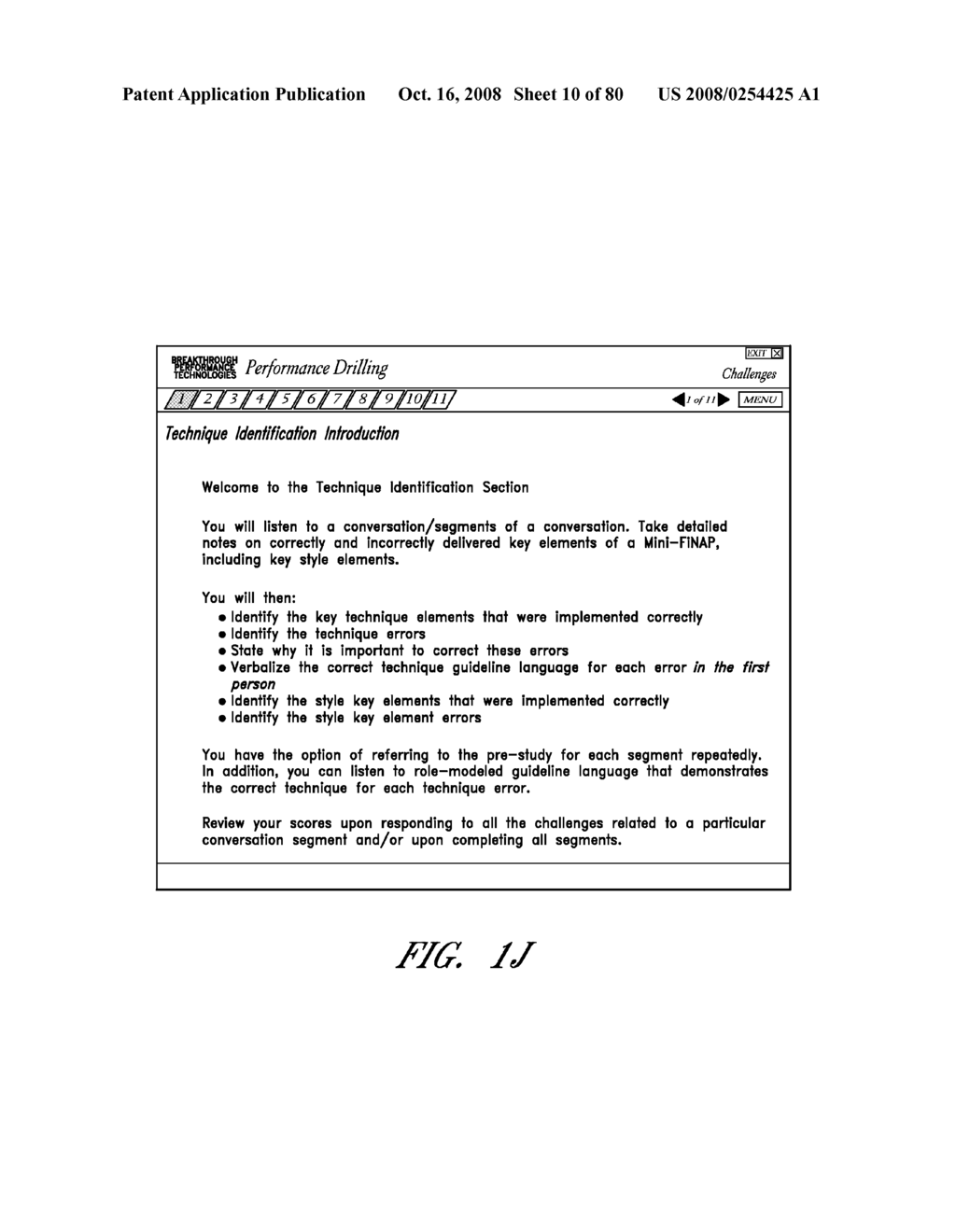 SYSTEMS AND METHODS FOR COMPUTERIZED INTERACTIVE TRAINING - diagram, schematic, and image 11