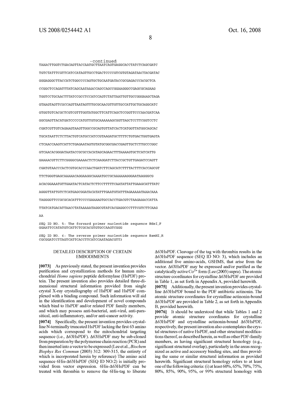 Crystal structures of human peptide deformylase - diagram, schematic, and image 33