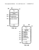 Communications system that provides user-selectable data when user is on-hold diagram and image