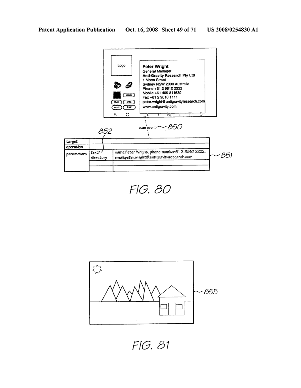 PRINT MEDIUM HAVING WEBPAGE LINKED LINEAR AND TWO-DIMENSIONAL CODED DATA - diagram, schematic, and image 50