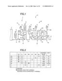 Control device for hybrid vehicle drive apparatus diagram and image