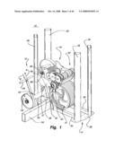 EXERCISE MACHINE HAVING ROTATABLE WEIGHT SELECTION INDEX diagram and image