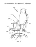 Office and Desk Exercise Chair System diagram and image