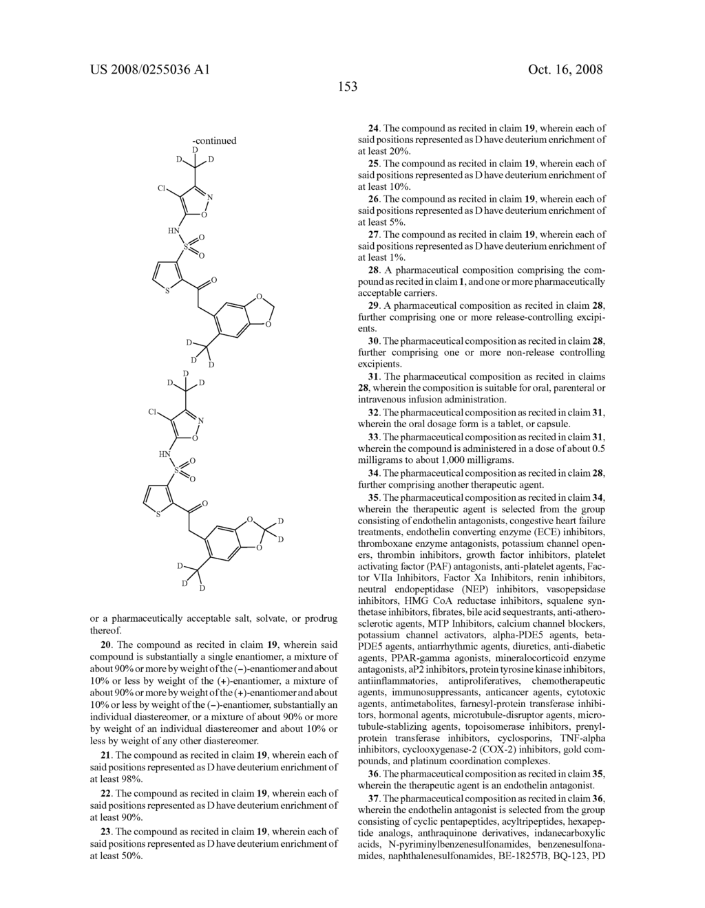 SUBSTITUTED THIOPHENES - diagram, schematic, and image 154
