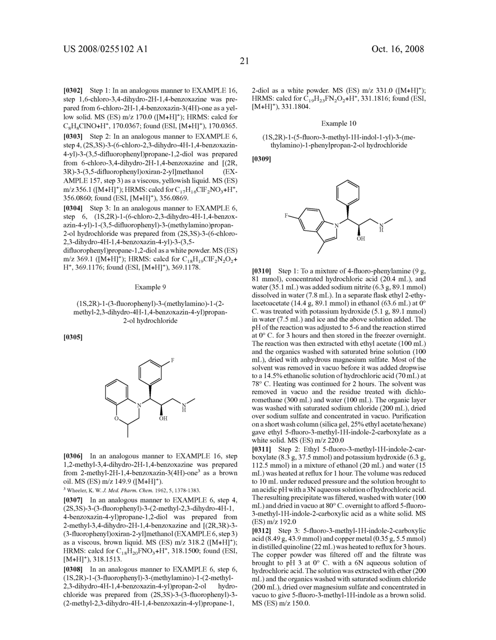 Phenylaminopropanol Derivatives and Methods of Their Use - diagram, schematic, and image 24