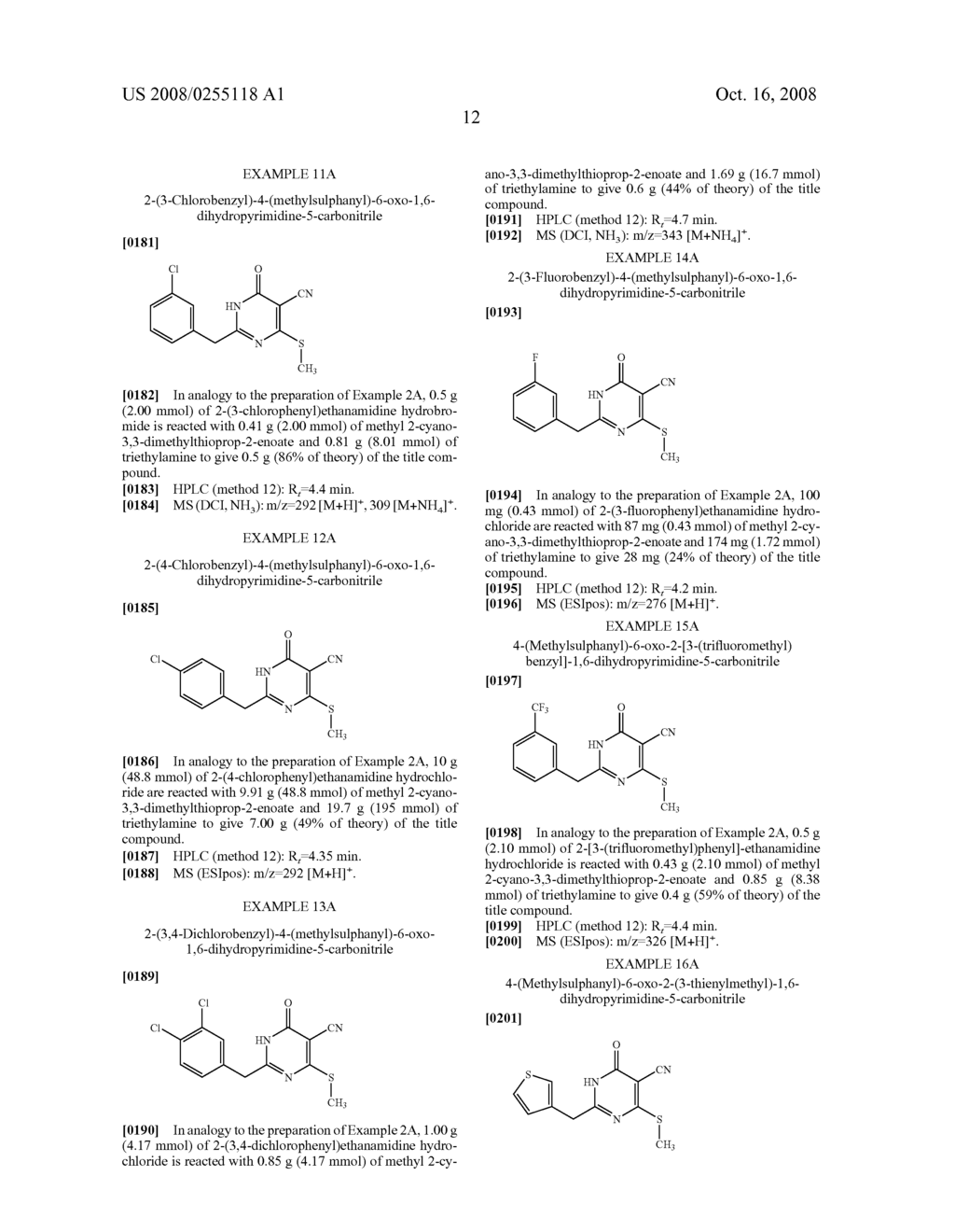 Cyanopyrimidinones - diagram, schematic, and image 13