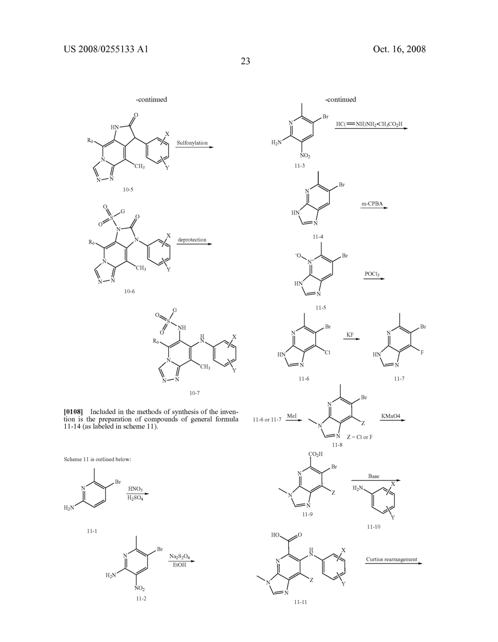 Inhibitors of MEK - diagram, schematic, and image 24