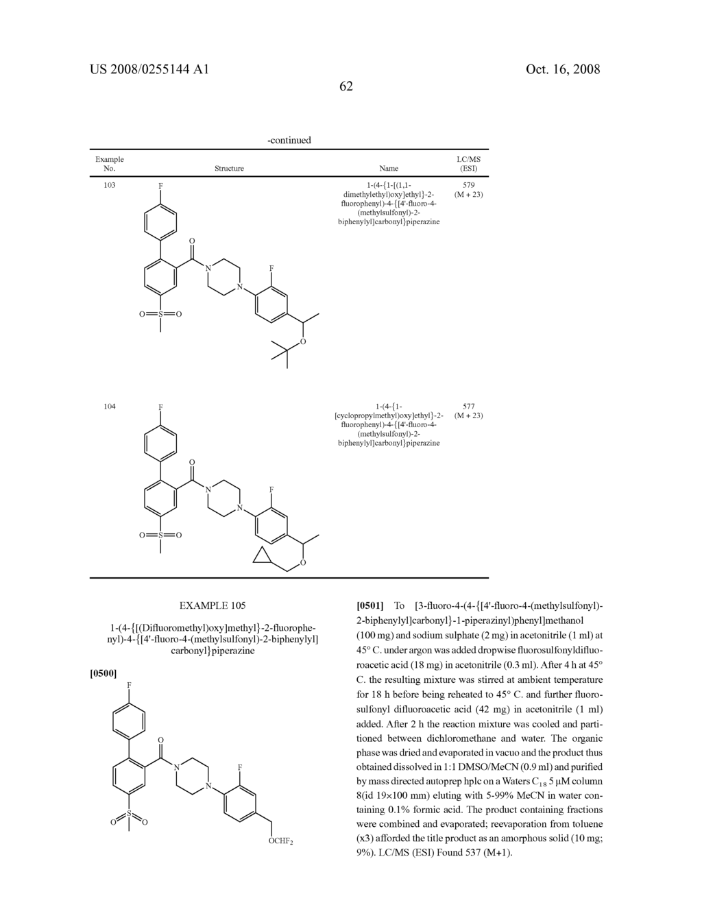 Acylated Piperidines as Glycine Transporter Inhibitors - diagram, schematic, and image 63