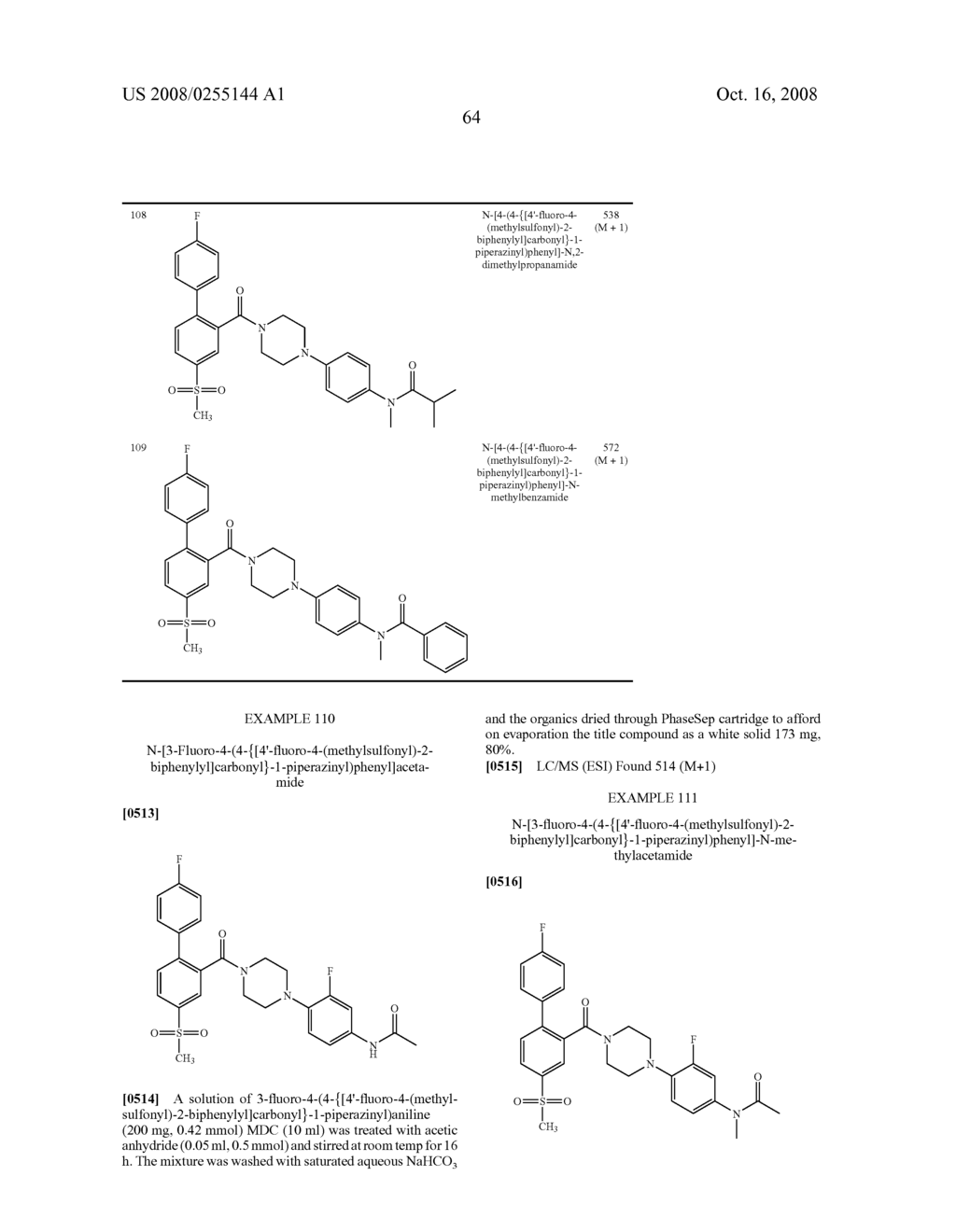 Acylated Piperidines as Glycine Transporter Inhibitors - diagram, schematic, and image 65