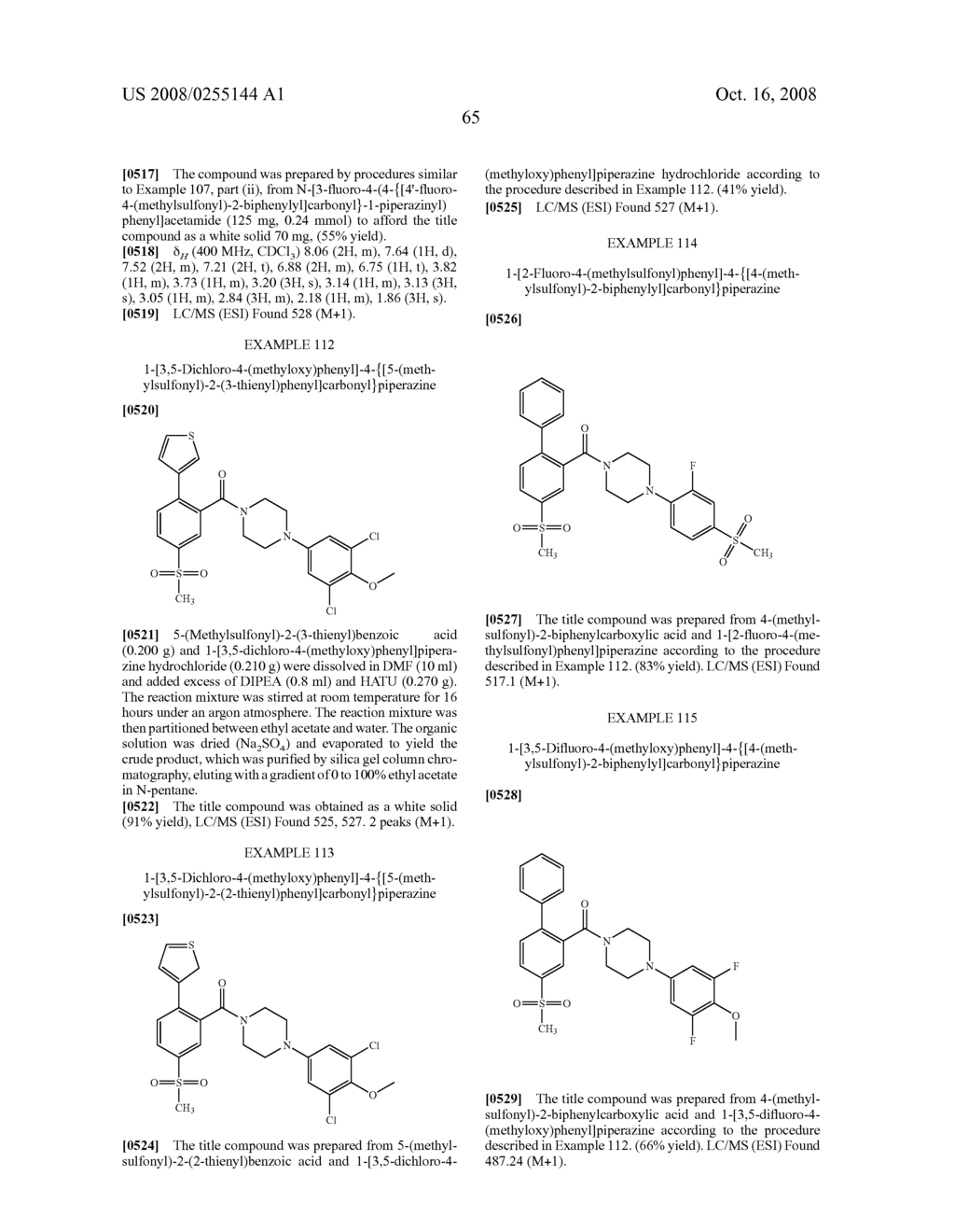 Acylated Piperidines as Glycine Transporter Inhibitors - diagram, schematic, and image 66