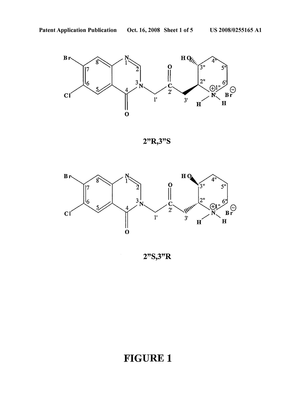 Pharmaceutical Compositions of the Isolated D-Enantiomer of the Quinazolinone Derivative Halofuginone - diagram, schematic, and image 02