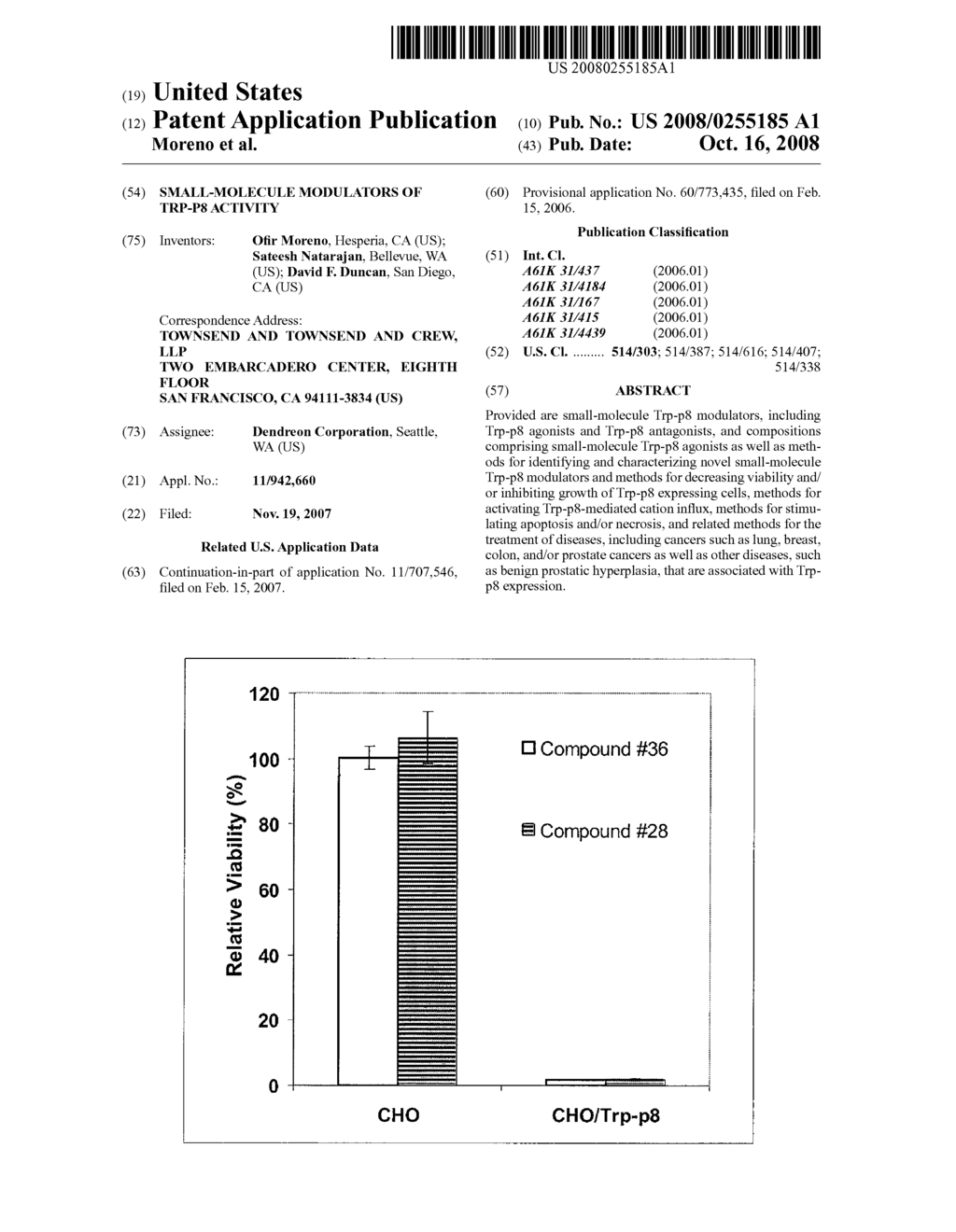 SMALL-MOLECULE MODULATORS OF TRP-P8 ACTIVITY - diagram, schematic, and image 01