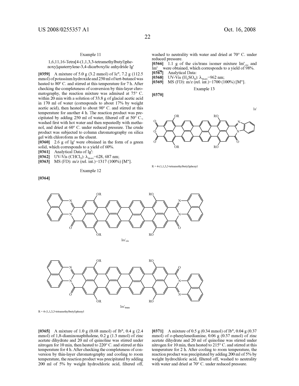 Terrylene and Quaterrylene Derivatives - diagram, schematic, and image 24