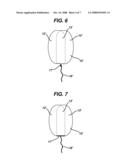 Tampon with flexible panels diagram and image