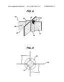 Tampon with flexible panels diagram and image