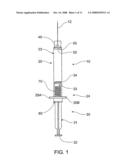 Retractable Syringe with Plunger Disabling System diagram and image