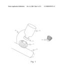 HYPODERMIC SYRINGE WITH VIAL ATTACHMENT diagram and image