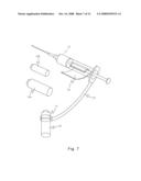 HYPODERMIC SYRINGE WITH VIAL ATTACHMENT diagram and image