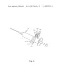 HYPODERMIC SYRINGE WITH VIAL ATTACHMENT diagram and image