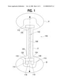 URETERAL STENT WITH CONFORMING RETENTION STRUCTURE diagram and image