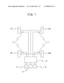 Method for detecting decompression of tires and device thereof, and program for judging decompression of tires diagram and image