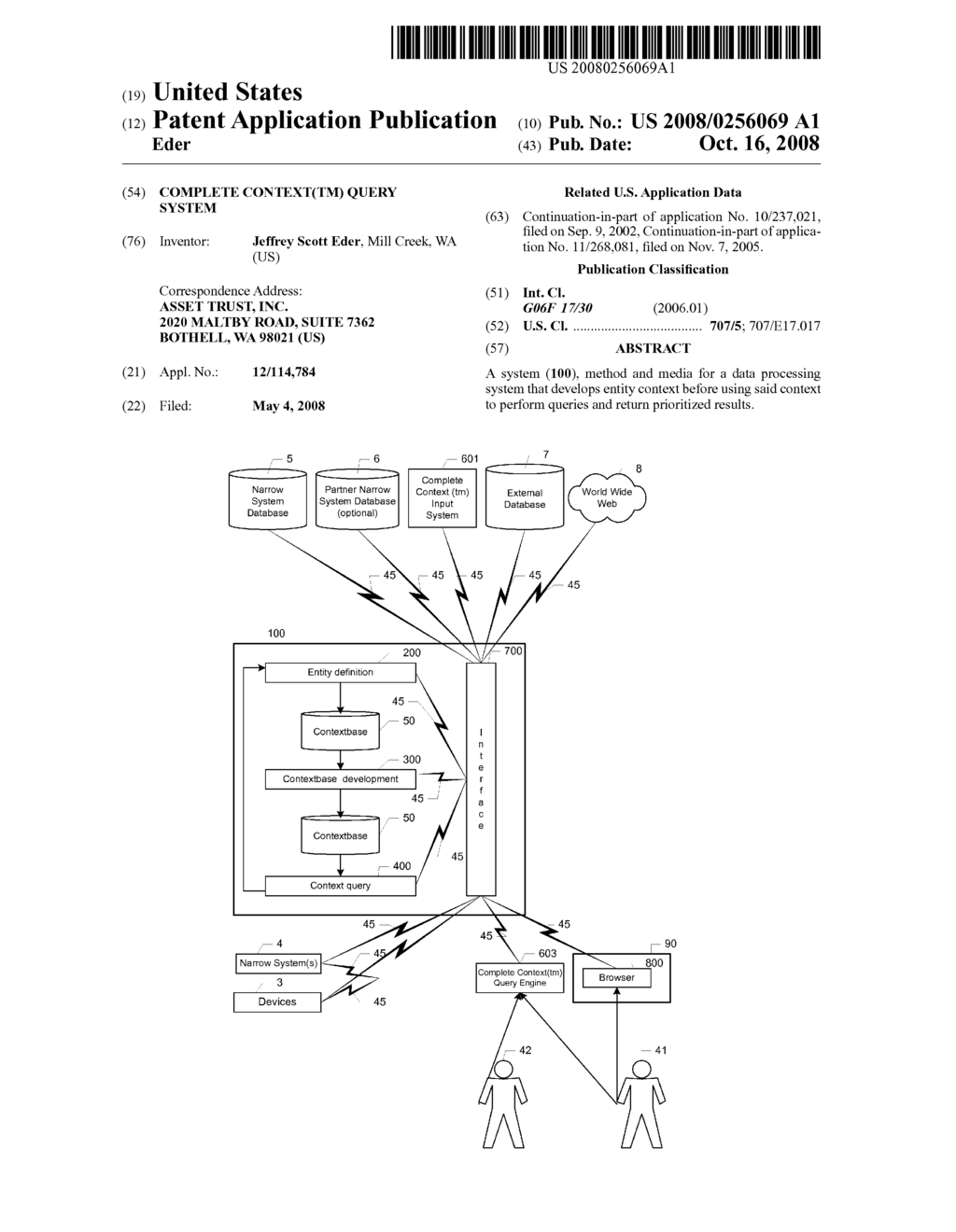 Complete Context(tm) Query System - diagram, schematic, and image 01