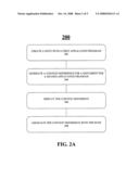 Techniques to associate information between application programs diagram and image