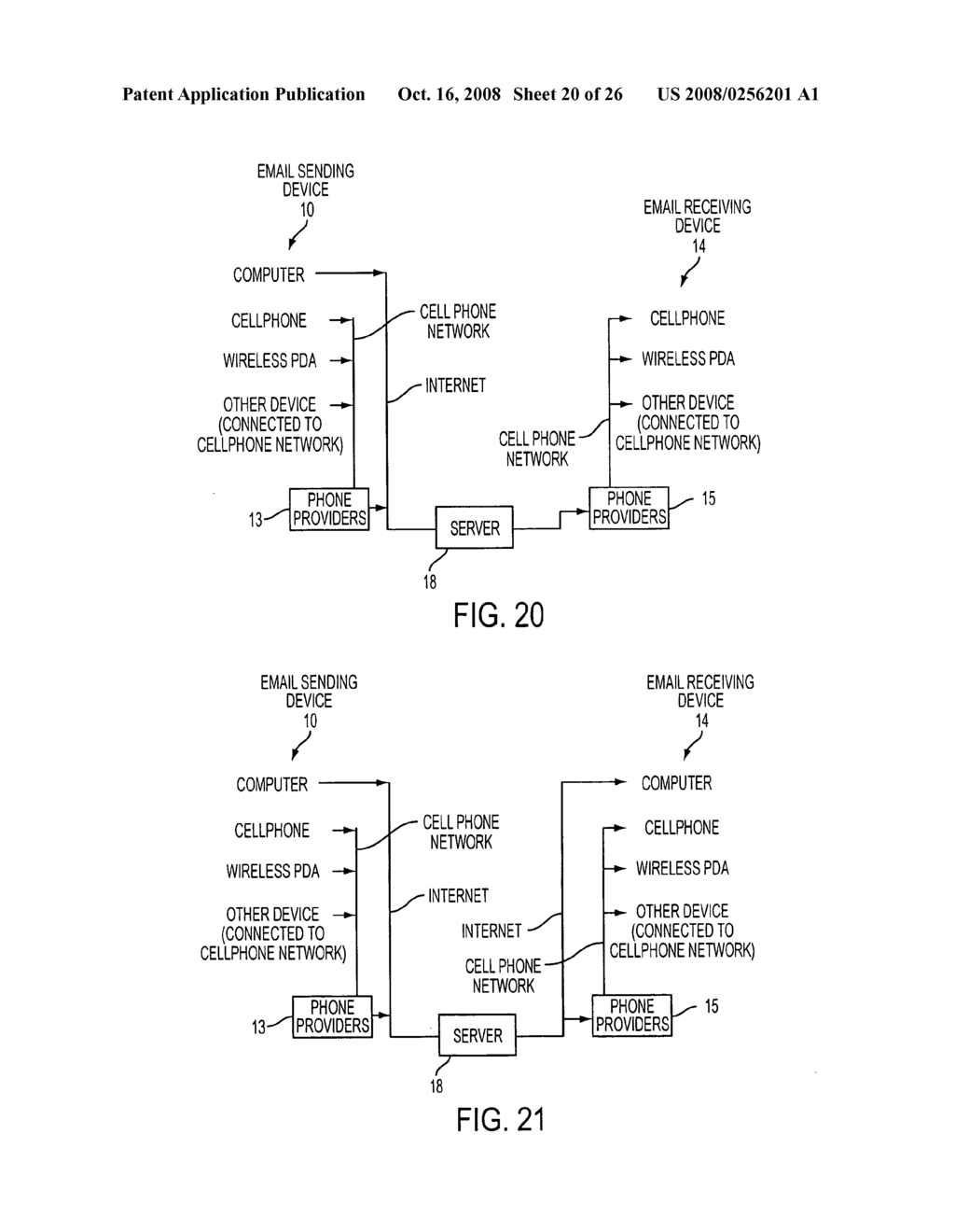 System and method for communicating messages using alias addressing - diagram, schematic, and image 21