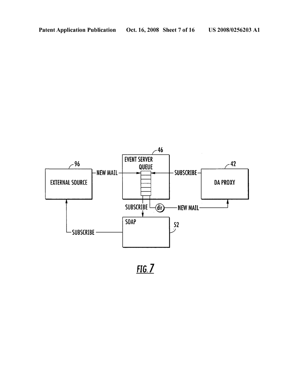 DIRECT ACCESS ELECTRONIC MAIL (EMAIL) DISTRIBUTION AND SYNCHRONIZATION SYSTEM WITH IMAP-IDLE IMPLEMENTATION - diagram, schematic, and image 08