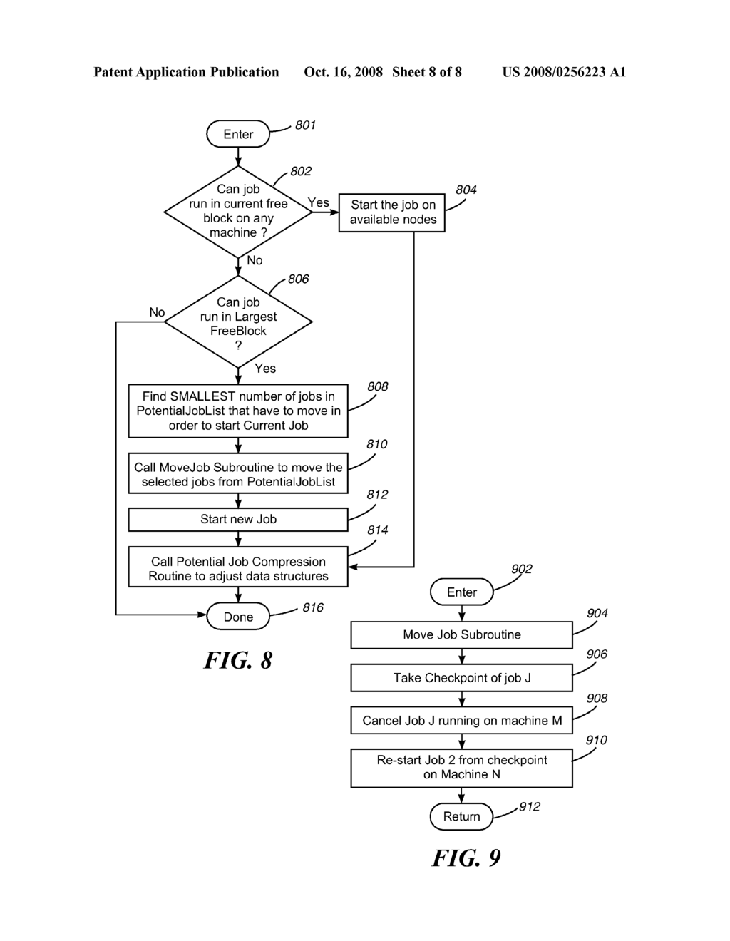 SCALE ACROSS IN A GRID COMPUTING ENVIRONMENT - diagram, schematic, and image 09