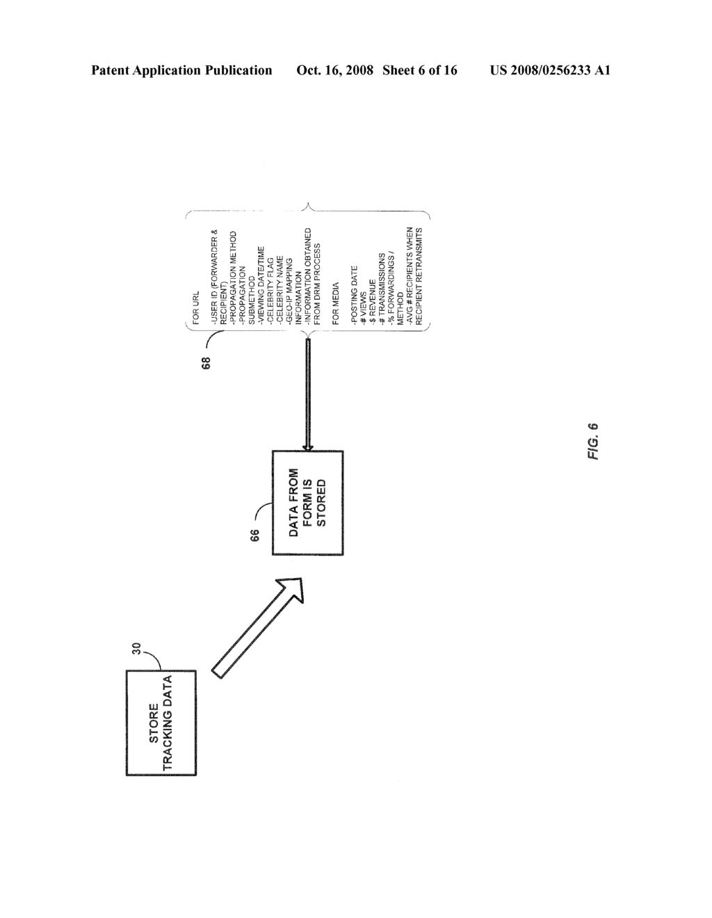 SYSTEM AND METHOD FOR TRACKING THE NETWORK VIRAL SPREAD OF A DIGITAL MEDIA CONTENT ITEM - diagram, schematic, and image 07