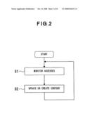 SERVER APPARATUS, CONTENT PROCESSING METHOD THEREFOR, CONTENT PROCESSING PROGRAM THEREFOR, SERVER SYSTEM AND RECORDING MEDIUM diagram and image