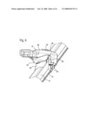 Device For Connecting A Wiper Blade To A Wiper Arm Of A Windshield Wiper In An Articulated Manner diagram and image