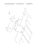 Roof tile fastener with attachment feature diagram and image