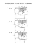 Floor panel with sealing means diagram and image