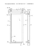 Floor panel with sealing means diagram and image