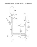 Co2 Tracing Method for Measuring Raw Exhaust Gas Flow Rate at Exit From an Internal Combusting Engine for a Motor Vehicle and Measuring Equipment for Carrying Out Said Method diagram and image