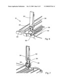 Device for filling cigarette tubes with tobacco diagram and image