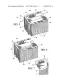 Removable and Resuable Hair Extension diagram and image