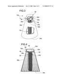 FLUORIDE TREATED DENTAL FLOSS AND DISPENSER diagram and image