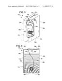 FLUORIDE TREATED DENTAL FLOSS AND DISPENSER diagram and image